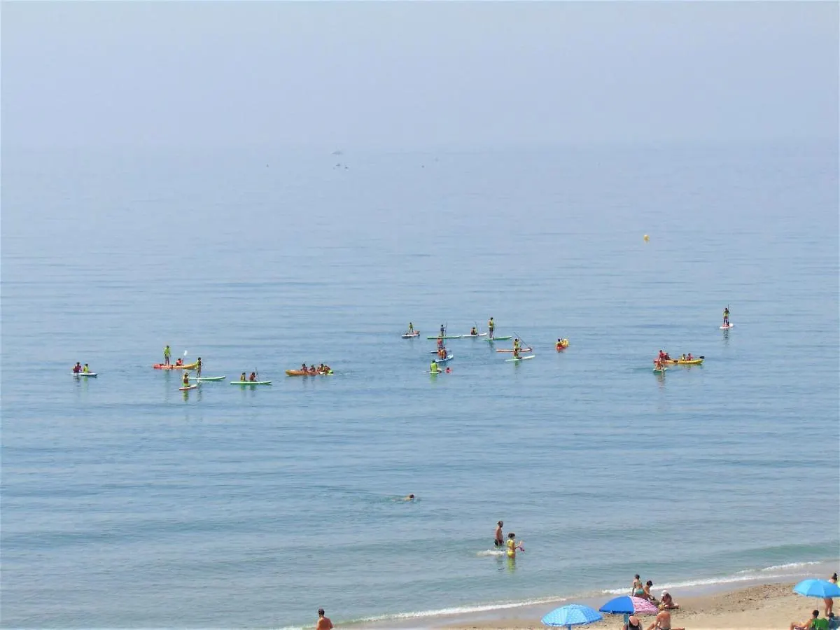 Beachfront, Two Bed- & Bathrooms, Private Parking Fuengirola Apartment